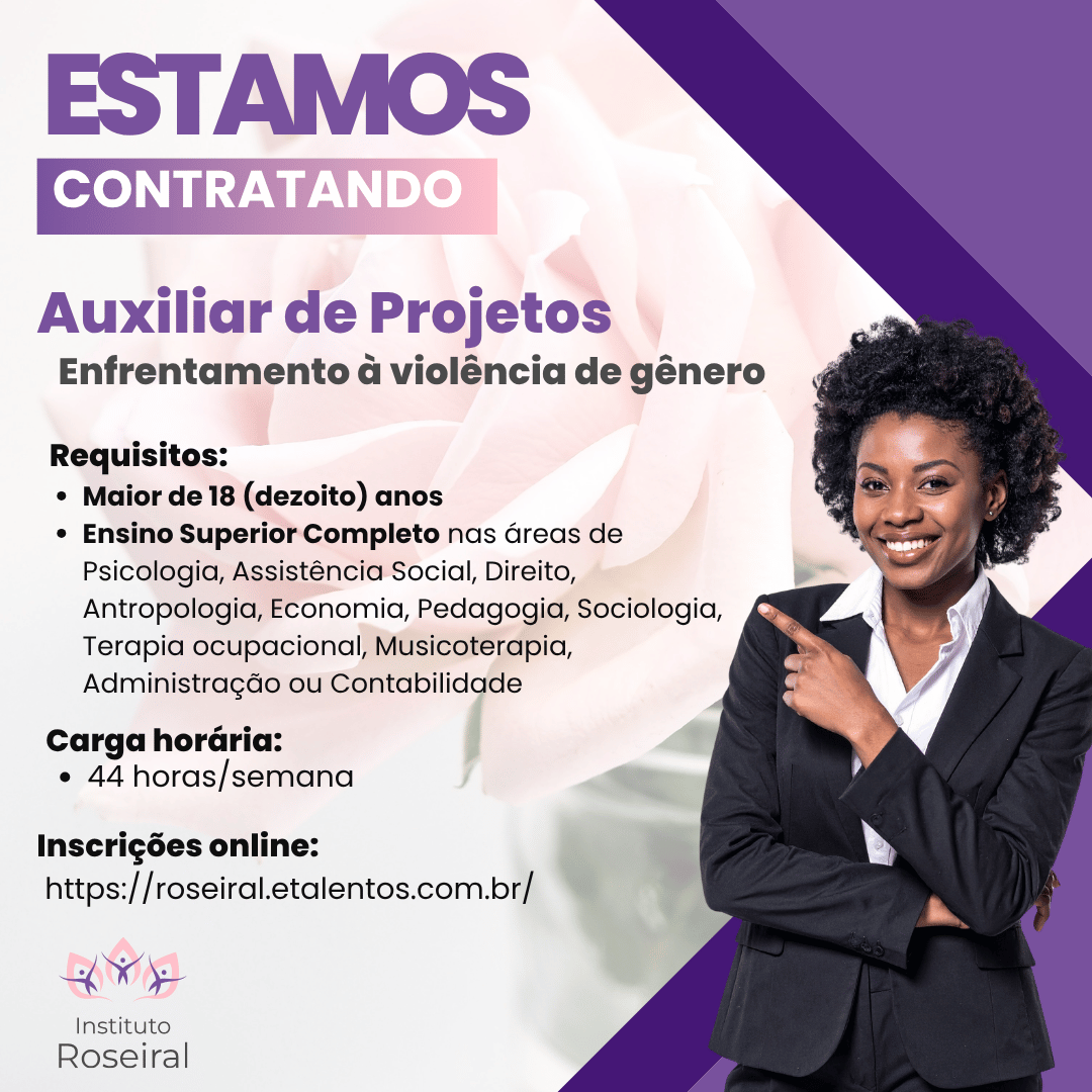 Auxiliar de Projetos 05/2026