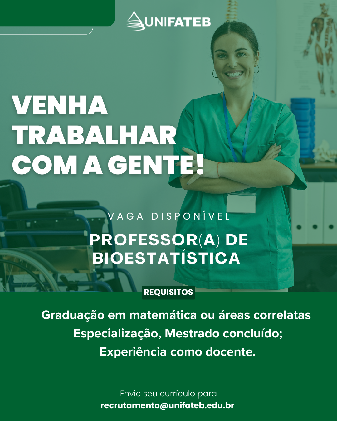 Professor Bioestatística