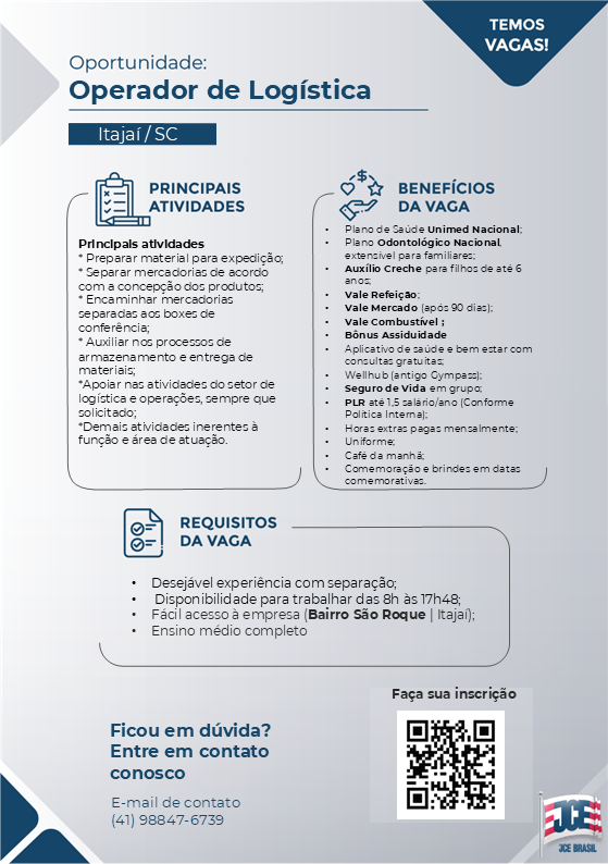 OPERADOR DE LOGÍSTICA